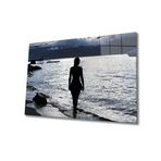 Miyrem Kadın Cam Tablo 30X45- myremNM128
