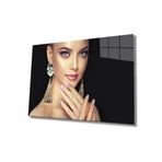 Miyrem Kadınlar Cam Tablo Women 36x23- myrm8986