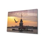 Miyrem Kız Kulesi Cam Tablo 36x23- myrm1874