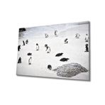 Miyrem Penguen Cam Tablo 50X70- myremNM76