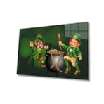 Miyrem Yeşil Oyun Cam TabloGreen Game 110X70- myrm10496