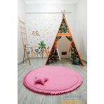 Miyu Bebek/Çocuk Oyun Halısı, Yenidoğan Emekleme Pedi, Aktivite Matı, Çok Amaçlı Minder, Büyük Boy