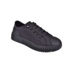 Miz Mooz 30131 Kadın Lastikli Paraşüt Kumaş Sneaker Ayakkabı Siyah