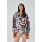 Mizalle Renkli Zebra Tunik