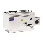 Mizan 25 Lik Gazlı + Elektrikli 20 lt Üst Çay Kazanı