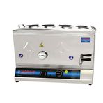 Mizan 80'lik Elektrikli 60 lt 4 Demlikli Çay Kazanı Çay Ocağı