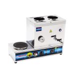 Mizan MİZAN-MÇE207 40'lık Elektrikli 30 L 2 Demlikli Çay Kazanı Çay Ocağı