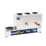 Mizan MİZAN-MÇE208 60'lık Elektrikli 40 L 3 Demlikli Çay Kazanı Çay Ocağı