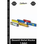 #Mızıka Profesyonel Paslanmaz Kaliteli Ses Şık Ergonomik Tasarım Müzik Desenli Metal Mızıka
