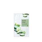 Mizon Joyful Time Essence Mask Cucumber Nemlendirici Sıkılaştırıcı Yüz Maskesi - Beyaz