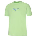 MIZUNO Athletics Rb Tee Erkek Tişört Yeşil
