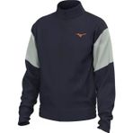 MIZUNO Athletics Track Jacket Erkek Sweatshirt Lacivert / Gri