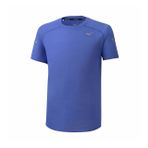 Mizuno Dryaeroflow Tee Mavi Erkek T-shirt