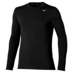 Mizuno Impulse Core Siyah Uzun Kollu Erkek T-Shirt