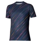 Mizuno Summer Pack Qd Erkek Tişört Lacivert / Turuncu - 16-Lacivert