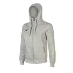 Mizuno Sweat Fermuarlı Kapüşonlu Erkek Sweatshirt Gri