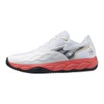 Mizuno Wave Enforce Court Cc Erkek Beyaz Tenis Ayakkabısı Hafif ve Esnek Taban Yapısı ile