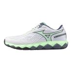 Mizuno Wave Enforce Tour 2 Ac Erkek Tenis Ayakkabısı Beyaz / Yeşil Hafif ve Esnek Taban Yapısı - Renkli