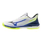 Mizuno Wave Exceed Tour 7 Ac Erkek Tenis Ayakkabısı Beyaz / Lacivert - Renkli