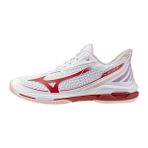Mizuno Wave Exceed Tour 7 Ac Kadın Tenis Ayakkabısı Beyaz / Kırmızı - Renkli