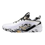 Mizuno Wave Stealth Neo 2 Beyaz / Desenli Erkek Hentbol Ayakkabısı Konforlu Tasarım ve Denge Sağlar - Renkli