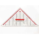 Mizy Geoderik Üçgen Cetvel 32 cm Ekstra Tutuculu Ölçekli