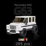 Mj Toys LEGO Teknik Mercedes G63 Brabus Arabası Mercedes G Kasa LEGO Araba Yapı Blok Oyuncak ARABA-265 Parça