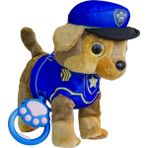 Mj Toys Paw Patrol Köpek Yürüyen, Havlayan Müzikli Tasmalı Kumandalı Peluş Oyuncak - 01-Mavi