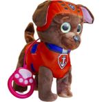 Mj Toys Paw Patrol Köpek Yürüyen, Havlayan Müzikli Tasmalı Kumandalı Peluş Oyuncak - 06-Turuncu