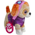 Mj Toys Paw Patrol Köpek Yürüyen, Havlayan Müzikli Tasmalı Kumandalı Peluş Oyuncak - 07-Pembe