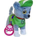 Mj Toys Paw Patrol Köpek Yürüyen, Havlayan Müzikli Tasmalı Kumandalı Peluş Oyuncak - Yeşil