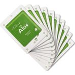Mjcare Aloe Vera Özlü 10'lu Kağıt Yüz Maskesi – Tüm Cilt Tipleri İçin Yoğun Nemlendirici ve Besleyici Bakım