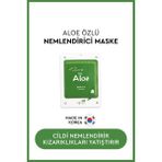 MjCare Aloe Vera Özlü Kağıt Yüz Maskesi 1 Adet – Tüm Cilt Tipleri İçin Yoğun Nemlendirici ve Rahatlatıcı Bakım