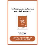 MJCARE Arı Sütü Özlü Krem Yüz Maskesi – Tüm Cilt Tiplerine Uygun Yoğun Besleyici ve Aydınlatıcı Etki, 1 Adet