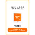 Mjcare Koenzim Q10 Özlü Kağıt Yüz Maskesi – Tüm Cilt Tiplerine Uygun, Sıkılaştırıcı ve Nem Desteği Sağlayan 1 Adet