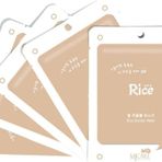 Mjcare On Rice Extract 5 Adet Pirinç Özlü Yüz Maskesi