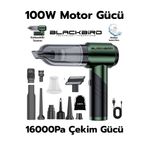 MK-5802 16000PA Katlanabilir Kablosuz Araç Süpürgesi | 3 Kademeli Güç | Şarjlı El Süpürges
