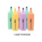 Mk 605 Pastel Fosforlu Işaret Kalemi - Sarı