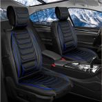 Mk Express Bmw 2 Serisi 216d Uyumlu Ön Arka 5 Li Set Norveç Serisi Siyah Mavi Oto Koltuk Kılıfı