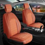 Mk Express Hyundai Getz Uyumlu Ön Arka 5 Li Set Orjinal Serisi Oto Koltuk Kılıfı Tarçın Renk