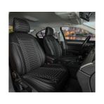 Mk Express Oto Aksesuar Fiat Egea Stw Uyumlu Deri Oto Koltuk Kılıfı Ön Arka Takım Giydirme Tip Siyah Beyaz Exclusıve Model Shn - Siyah - Beyaz