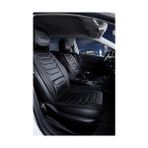 Mk Express renault Laguna Lüx Oto Koltuk Kılıfı Ön Arka Takım Eagle Serisi Siyah - Universal
