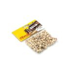 Mk Model 5718930 8 mm 100 Adet Yuvarlak Mat Ahşap Boncuk