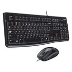 MK120 USB Q SİYAH KABLOLU KLAVYE+MOUSE SET