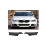 MKG Bmw F30 3 Serisi Ön Tampon Flap Seti M Performance P Black 2012 + Abs Plastik