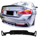 MKG Bmw F32 M Performance Difüzör Piona Black Sol Çift Egzoz Çıkışlı 2014 ve Üzeri