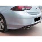 MKG Opel Insignia Arka Tampon Flap Seti Opc Line 2017 + Piona Black , Abs Plastik