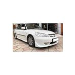 MKG Otomotiv Honda Civic Vtec 2 Yan Marşpiyel Seti 2001 2002 2003 2004 2005 2006 Uyumlu Mat Siyah Plastik 2 Adet