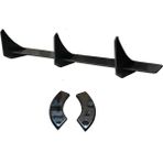 MKG Otomotiv Seat Leon Mk3 Aero Arka Tampon Flap Flaplar Splitter Bıçak
