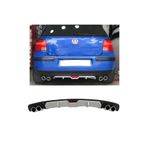 MKG Otomotiv Vw Golf Mk4 Uyumlu Gri Difüzör 4 Krom Egzoz Görünümlü Difizör Arka Ek Body Kit 1997-2003